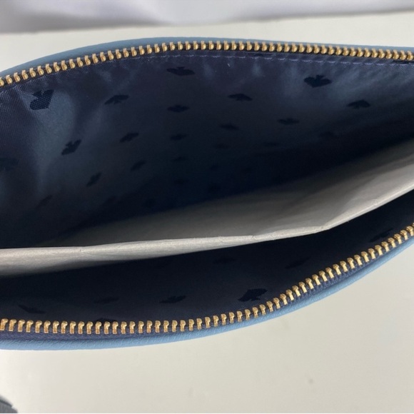 NWT Kate Spade Ash Street Boardwalk Stripe Tassel Woven Purse Bag Pouch Clutch - Picture 6 of 10